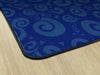 FLAGSHIP SWIRL TONE ON TONE BLUE 6X8'4