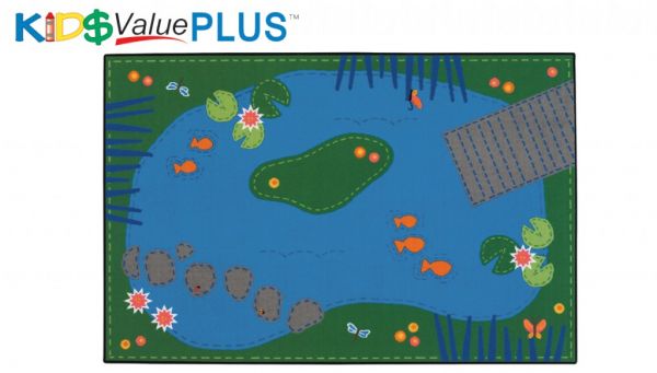 Carpets for Kids #72.06 Tranquil Pond 6' x 9'