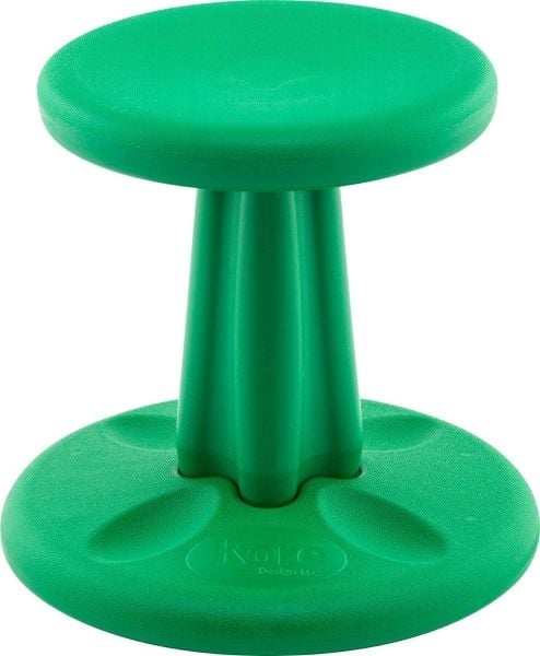 KORE PRE-SCHOOL WOBBLE STOOL  14" high Blue & Black or Red - 12 Available Free Shipping