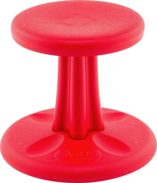KORE KIDS WOBBLE CHAIR Height 14" Black, Blue, Yellow, Green, Red
