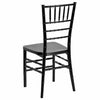 HERCULES PREMIUM SERIES BLACK RESIN STACKING CHIAVARI CHAIR