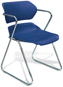 PS Furniture Action Stacker Non- Upholstered (All Plastic) Chair with Arms