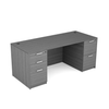 i5 Double Pedestal Desk 30x66 with BBF/FF pedestals-Free Freight