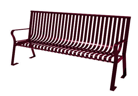 My T Coat 72" Downtown Bench with Industry Standard Finish