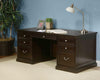 Martin Furniture FULTON 72″ Double Pedestal Desk - FREE SHIPPING