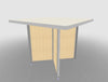 Interior Concepts 36" Square Tables with x frame legs
