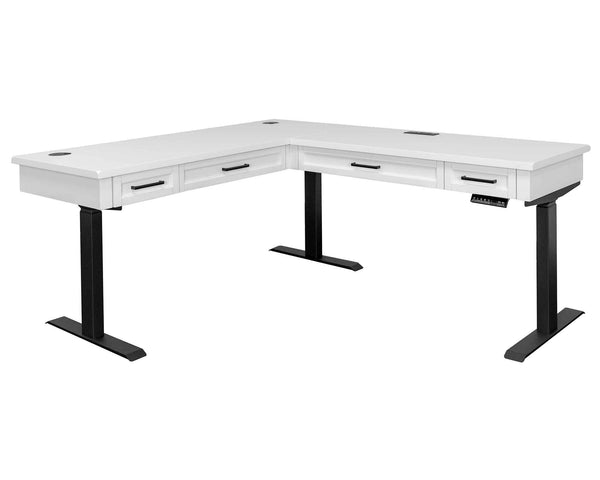 Martin Furniture Abby Electric Sit/Stand L-Shape Desk