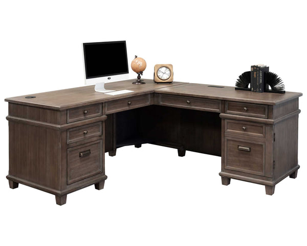 Martin Furniture Carson L-Shaped Desk