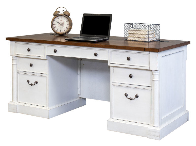 Martin Furniture IMDU680 Durham-Double Pedestal Desk