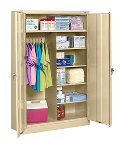 TENNSCO Combination Wardrobe/Storage Cabinet (Welded)