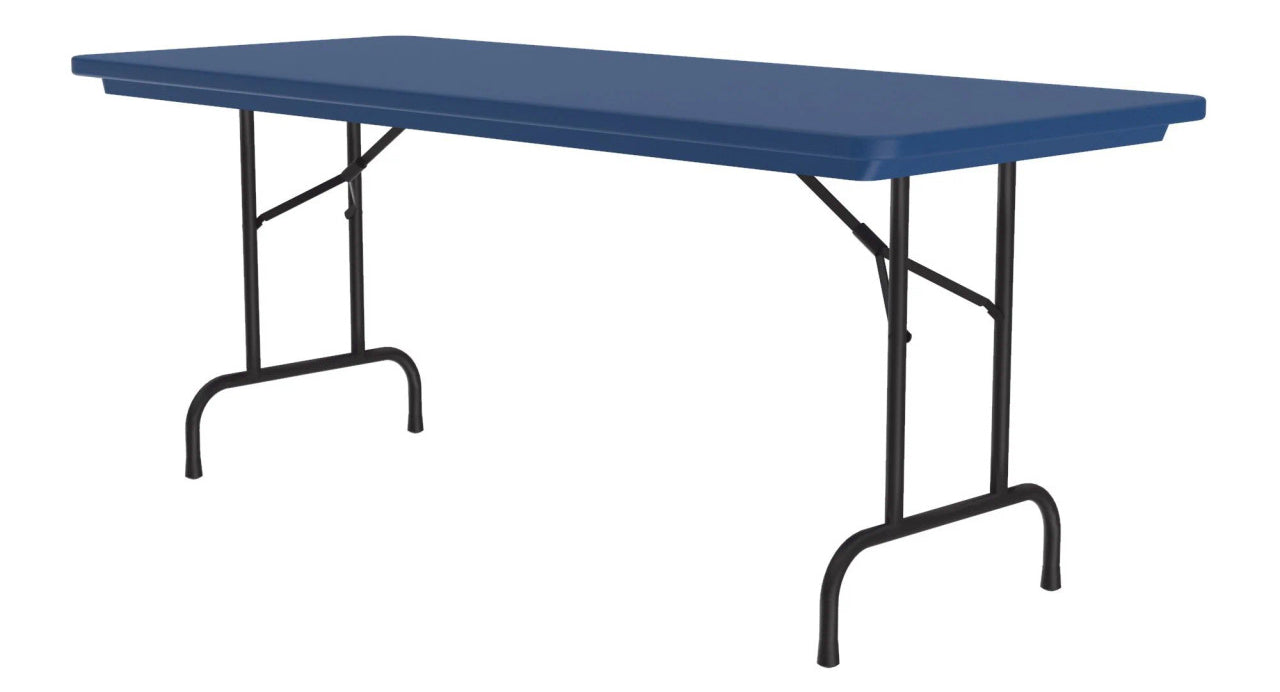 Correl 30x60 Commercial Plastic Folding Tables — Standard Height