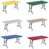 Correl 30x72 Adjustable Height Plastic Folding Table