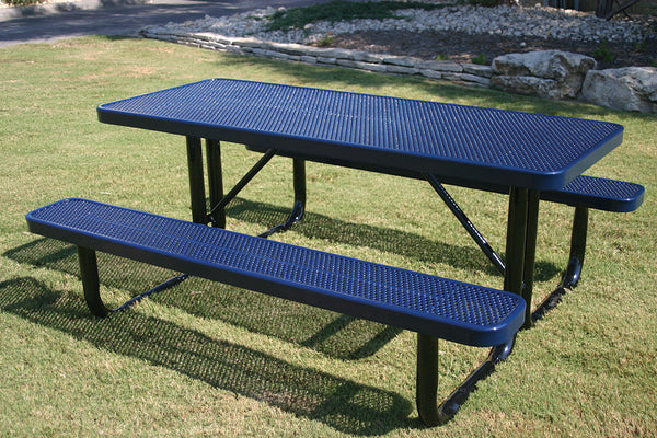 MYTCOAT 96" COMMERCIAL RECTANGLE PORTABLE TABLES WITH ADVANTAGE COATING