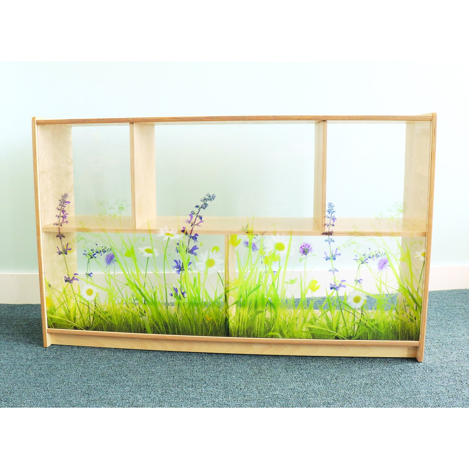 Whitney Brothers Nature View Acrylic Back Cabinet 30H