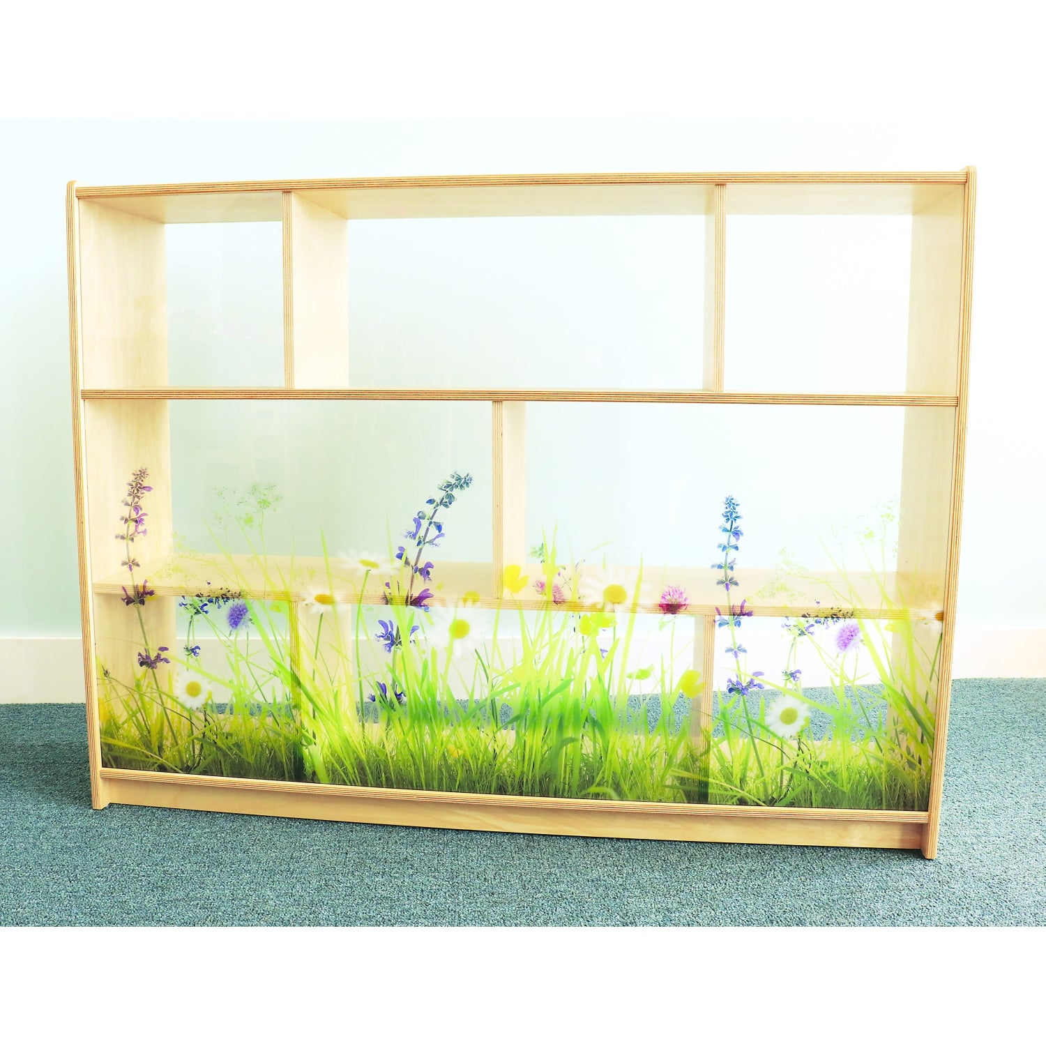 Whitney Brothers Nature View Acrylic Back Cabinet 36H