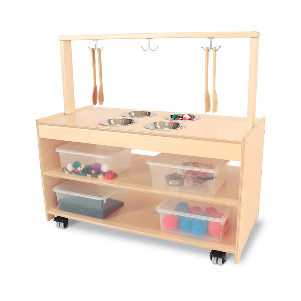 Whitney Brothers Mobile Sensory Play Kitchen