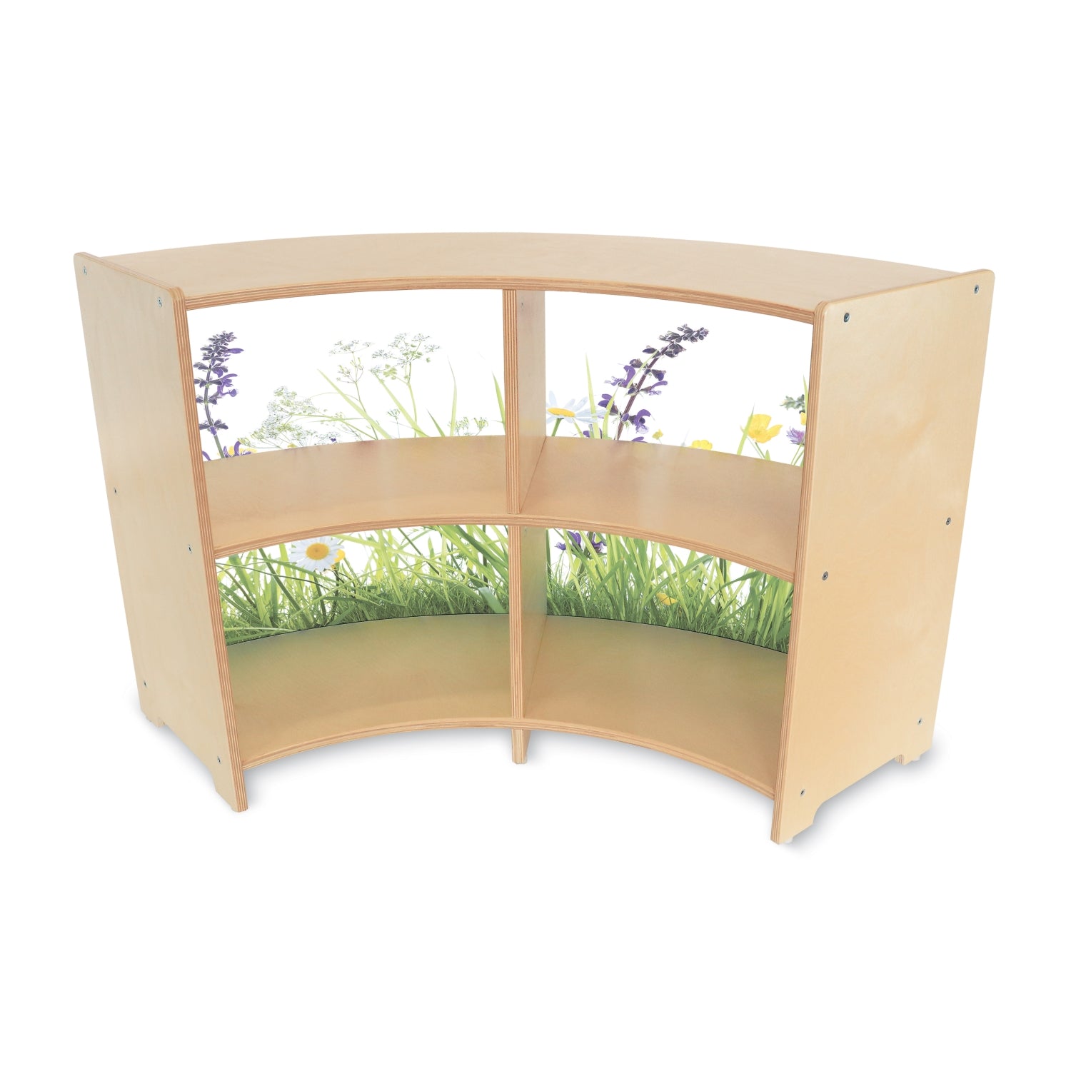 Whitney Brothers Nature View Curve Out Cabinet 24H