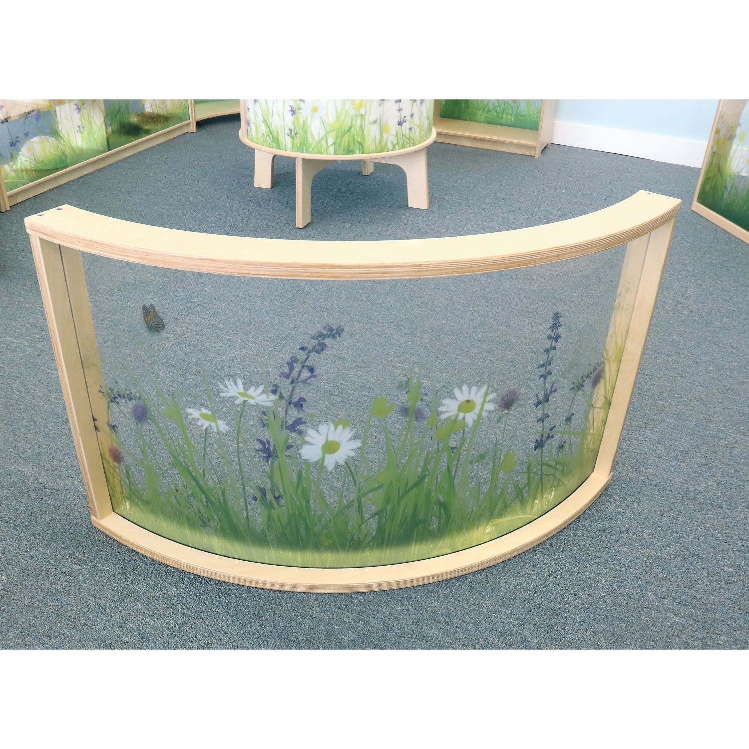 Whitney Brothers Nature View Curved Divider Panel 24H