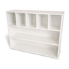 Whitney Brothers White Cubby And Shelf Cabinet