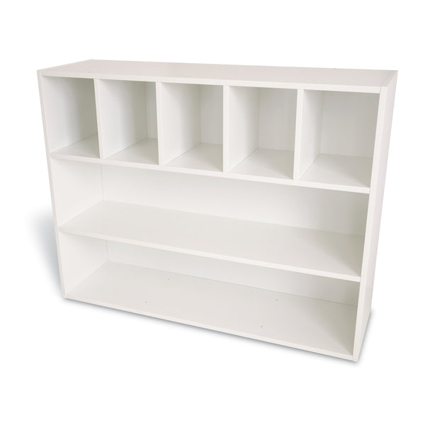 Whitney Brothers White Cubby And Shelf Cabinet