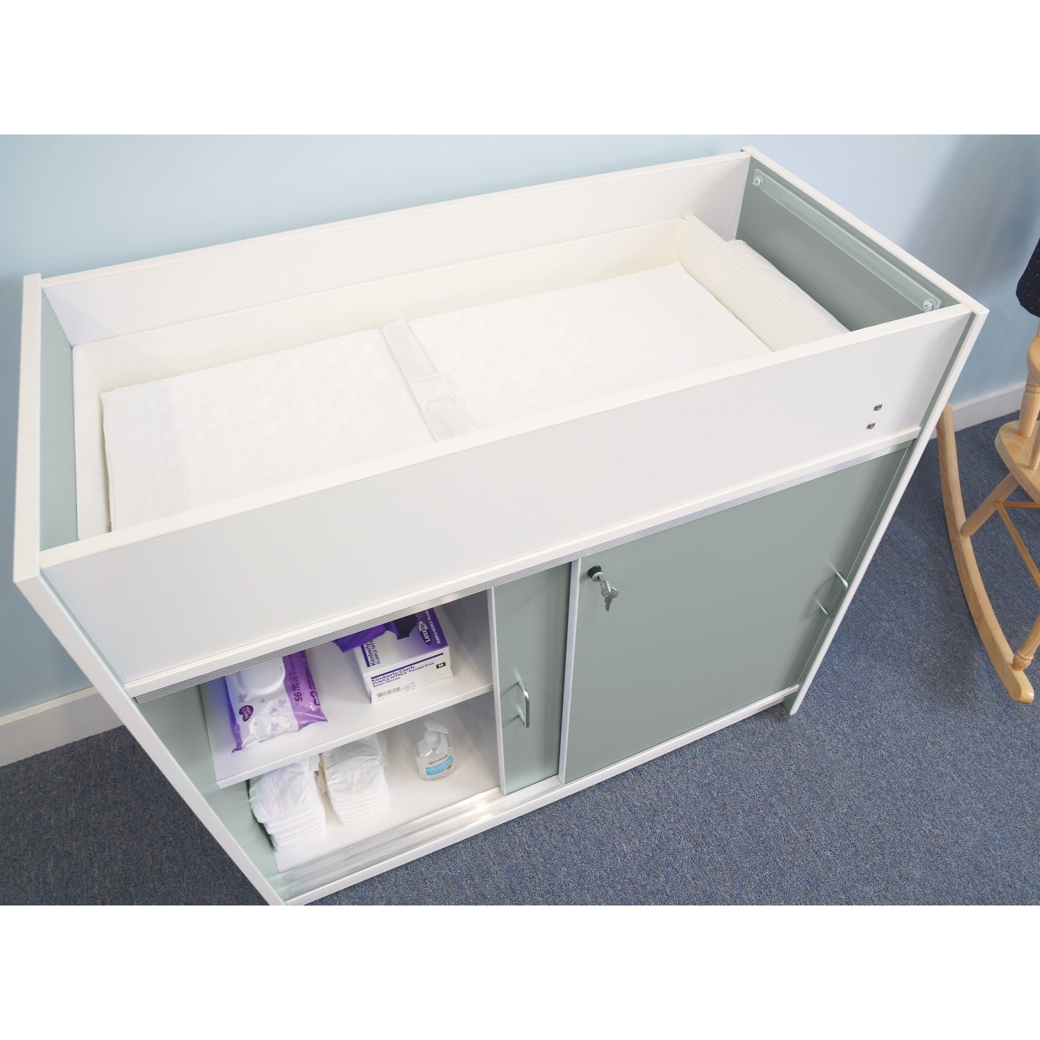 Whitney Brothers Harmony EZ Clean Infant Changing Cabinet