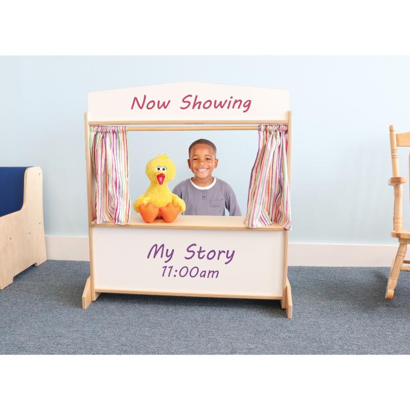 Whitney Brothers Deluxe Puppet Theater With Markerboard- FREE SHIPPING