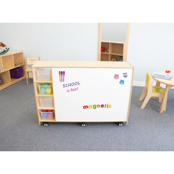 Whitney Brothers Magnetic Write And Wipe Mobile Cabinet