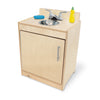 Whitney Brothers Contemporary Refrigerator - Natural