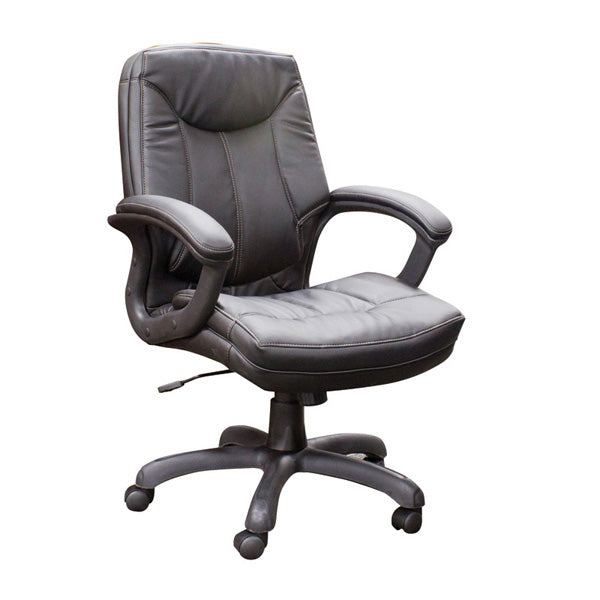 OFD7100 Executive Mid Back Faux Leather Chair - FREE SHIPPING