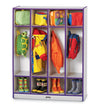 Rainbow AccentsÂ® 4 Section Coat Locker - Purple