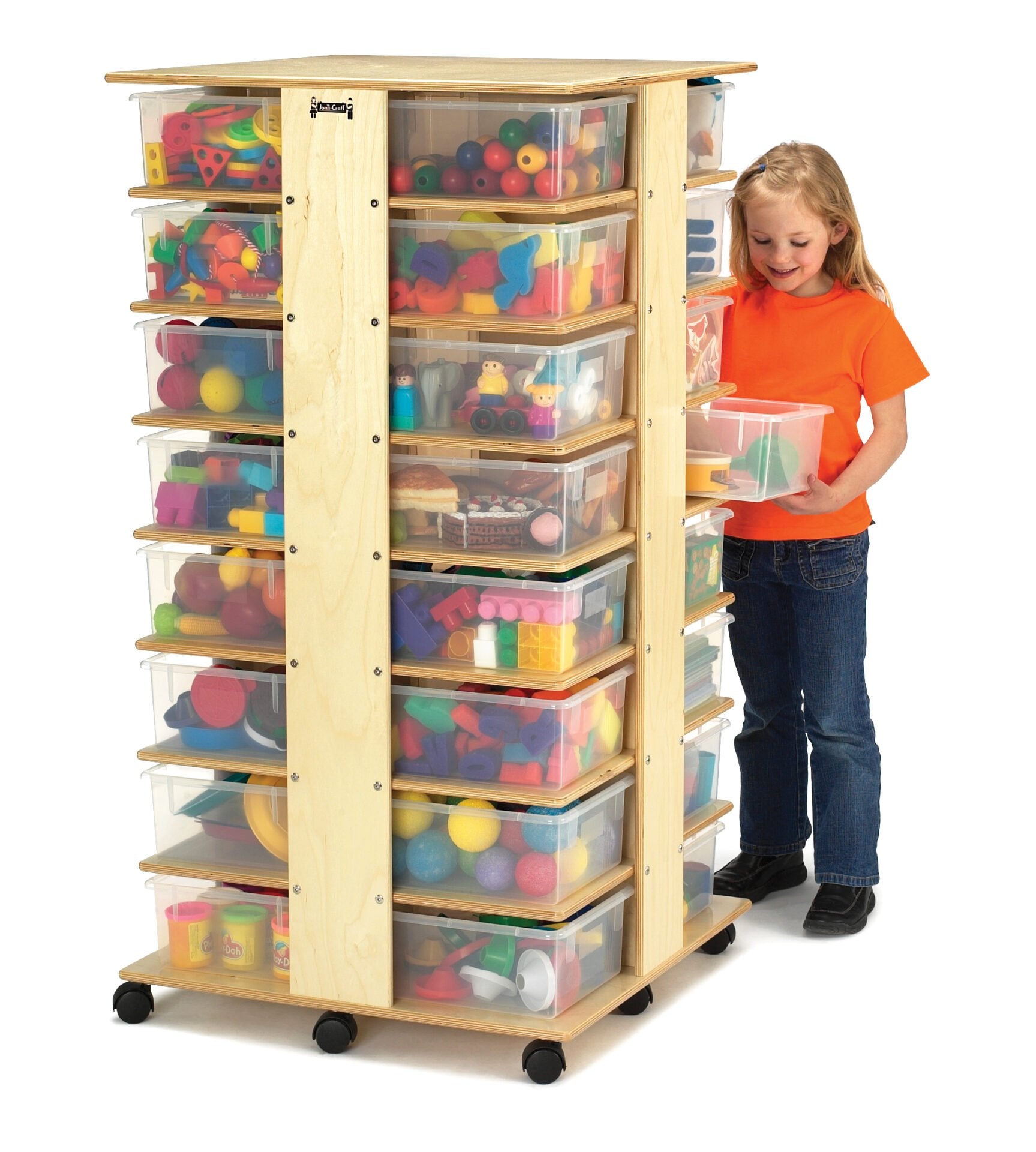 Jonti-CraftÂ® 32 Tub Tower - with Colored Tubs