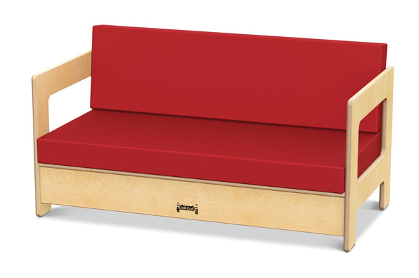 Jonti-CraftÂ® Living Room Couch - Red