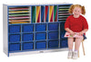 Rainbow AccentsÂ® Sectional Cubbie-Tray Mobile Unit - with Trays - Blue