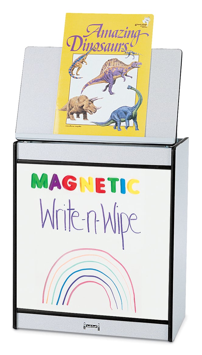 Rainbow AccentsÂ® Big Book Easel - Magnetic Write-n-Wipe - Navy