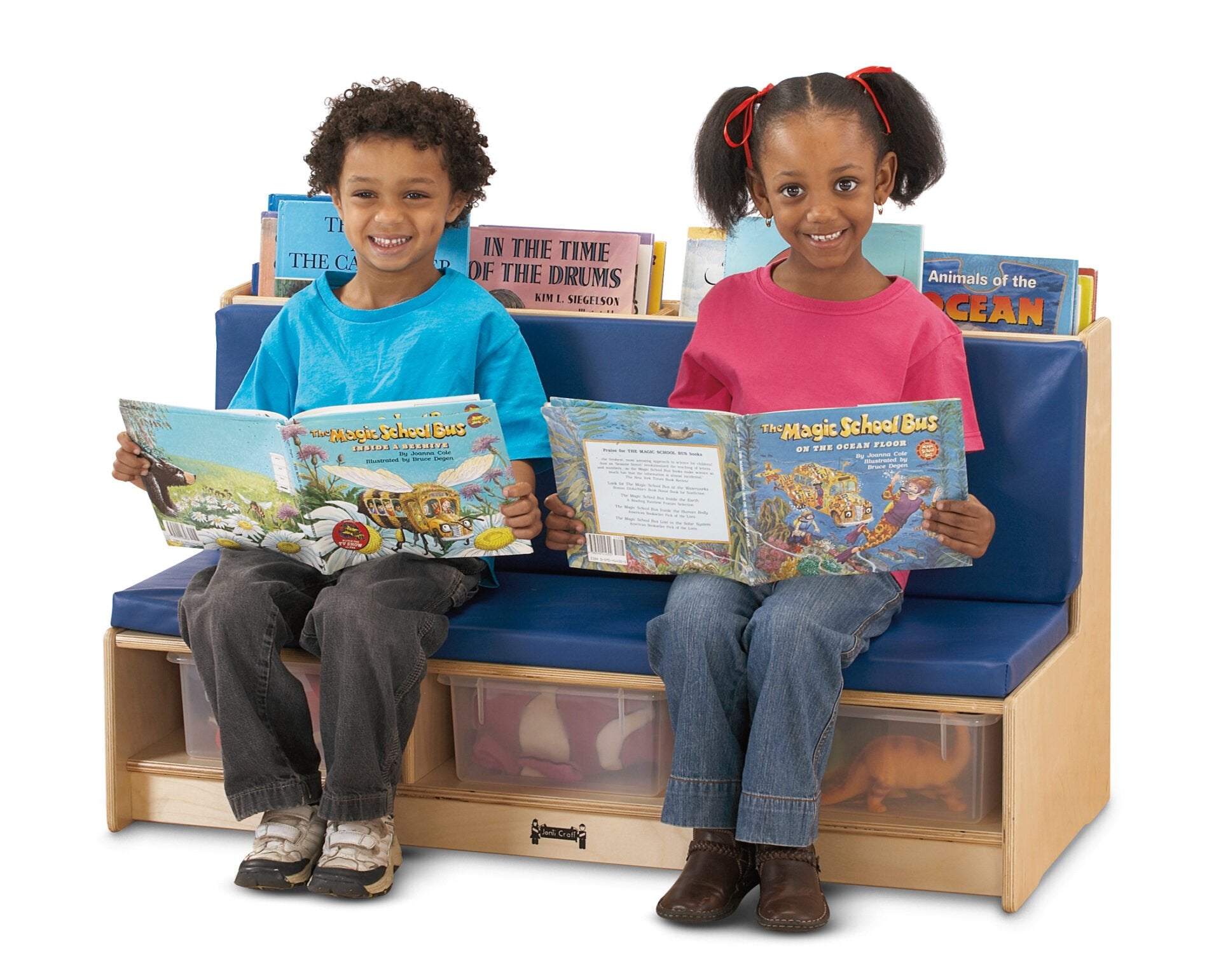 Jonti-CraftÂ® Literacy Couch - Blue