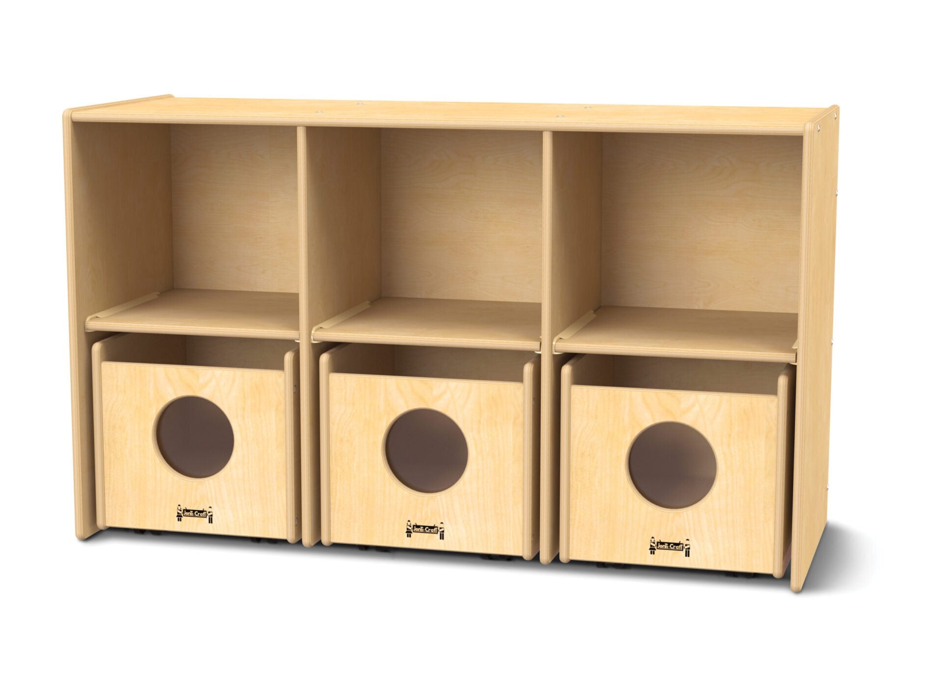 Jonti-CraftÂ® See-n-Wheel Shelf with Bins