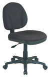 OFFICE STAR SCULPTURED TASK CHAIR WITHOUT ARMS 8120-231
