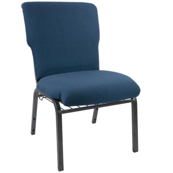 Flash Furniture Advantage Navy Pattern Chair - 21 in. Wide