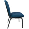 Flash Furniture Advantage Navy Pattern Chair - 21 in. Wide