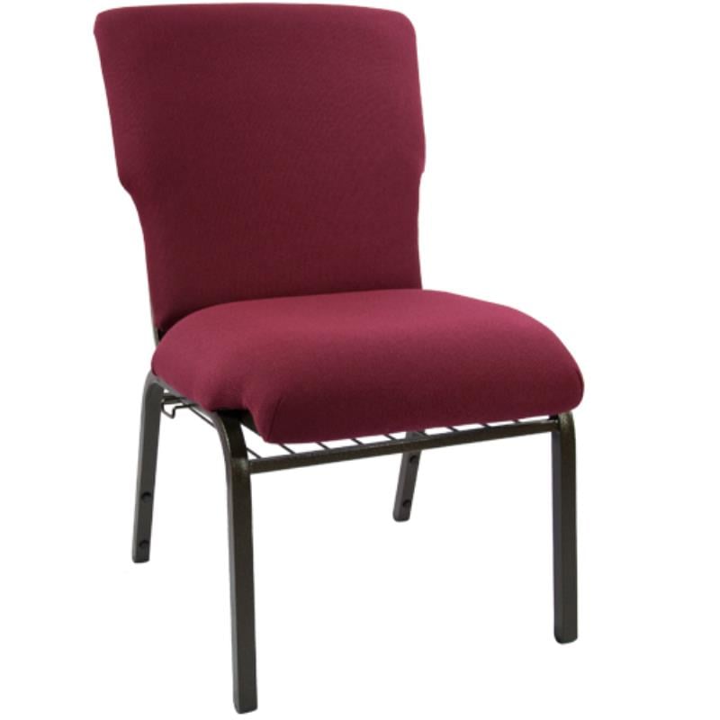 Flash Furniture Advantage Maroon Pattern Chair - 21 in. Wide