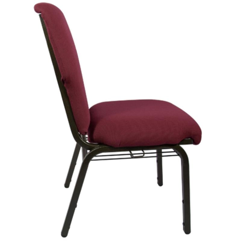 Flash Furniture Advantage Maroon Pattern Chair - 21 in. Wide