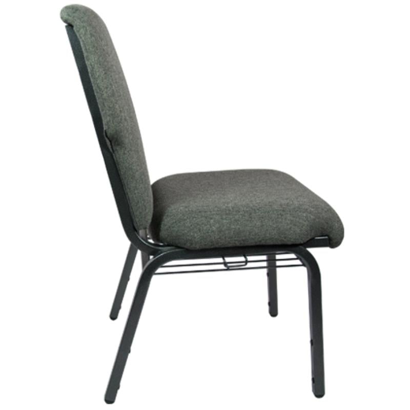Flash Furniture Advantage Charcoal Gray Pattern Chair - 21 in. Wide