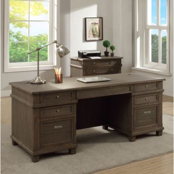 Martin Furniture Carson Collection Double Pedestal Desk FREE SHIPPING