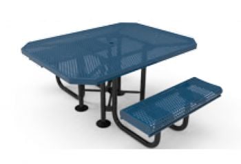 MyTCoat ADA 46' Octagon Portable Picnic Table 2 seat or 3 seat