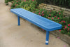 My T Coat 48" x 15" Players Bench without Back Expanded Metal