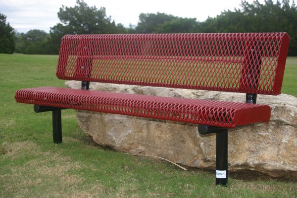 My T Coat 48" Rolled Bench with Back