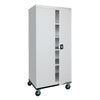 Transport Mobile Storage with four adjustable shelves 46"w x 24"d x 72"h