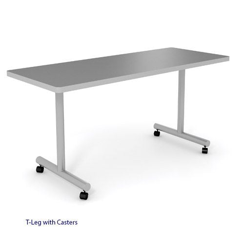 Interior Concepts, Motion Table, Arch or T-Leg, Glides, 18d x60w x29h