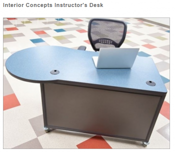 Interior Concepts Teachers Desk