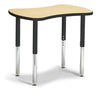 Jonticraft Berries® Collaborative Bowtie Table - 24" X 35" - Gray/Gray